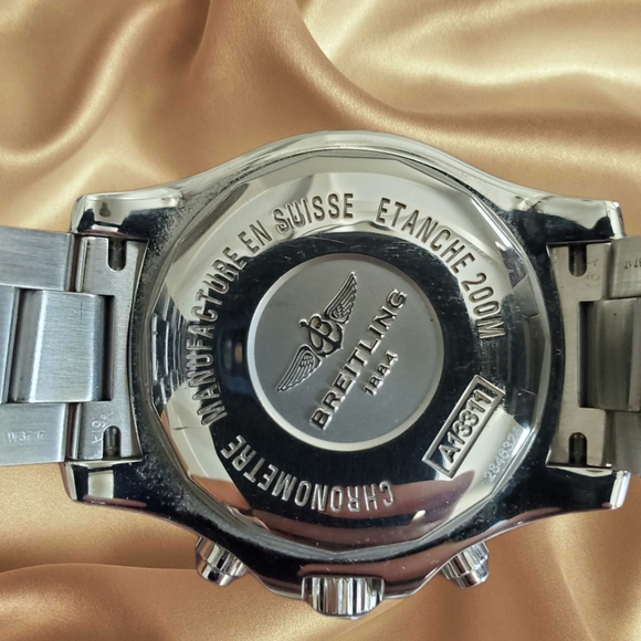 Authentic Breitling Superocean Chrongraph # A13311 Blue - Picture 4 of 12